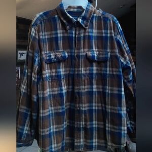 GRUNGE MENS FLANNEL